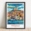 Marseille Gallery Quality Print