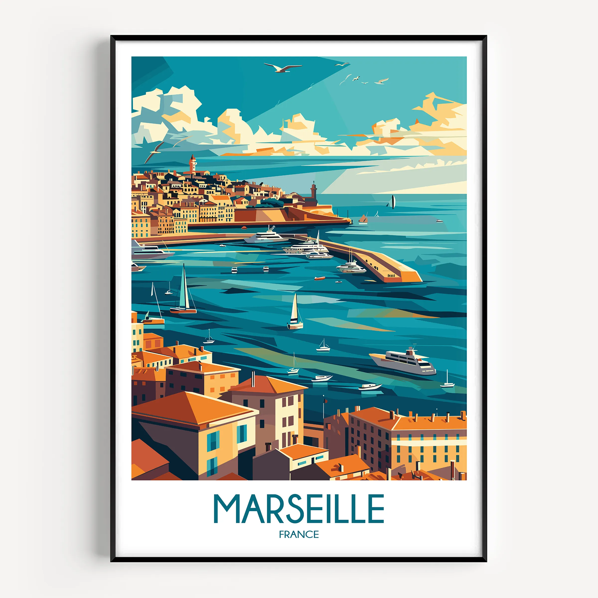 Marseille Home Office Decor