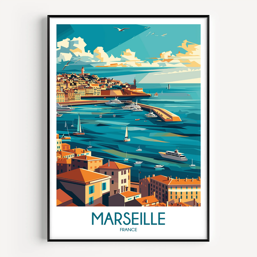 Marseille Home Office Decor