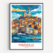 Marseille Travel Memory Gift