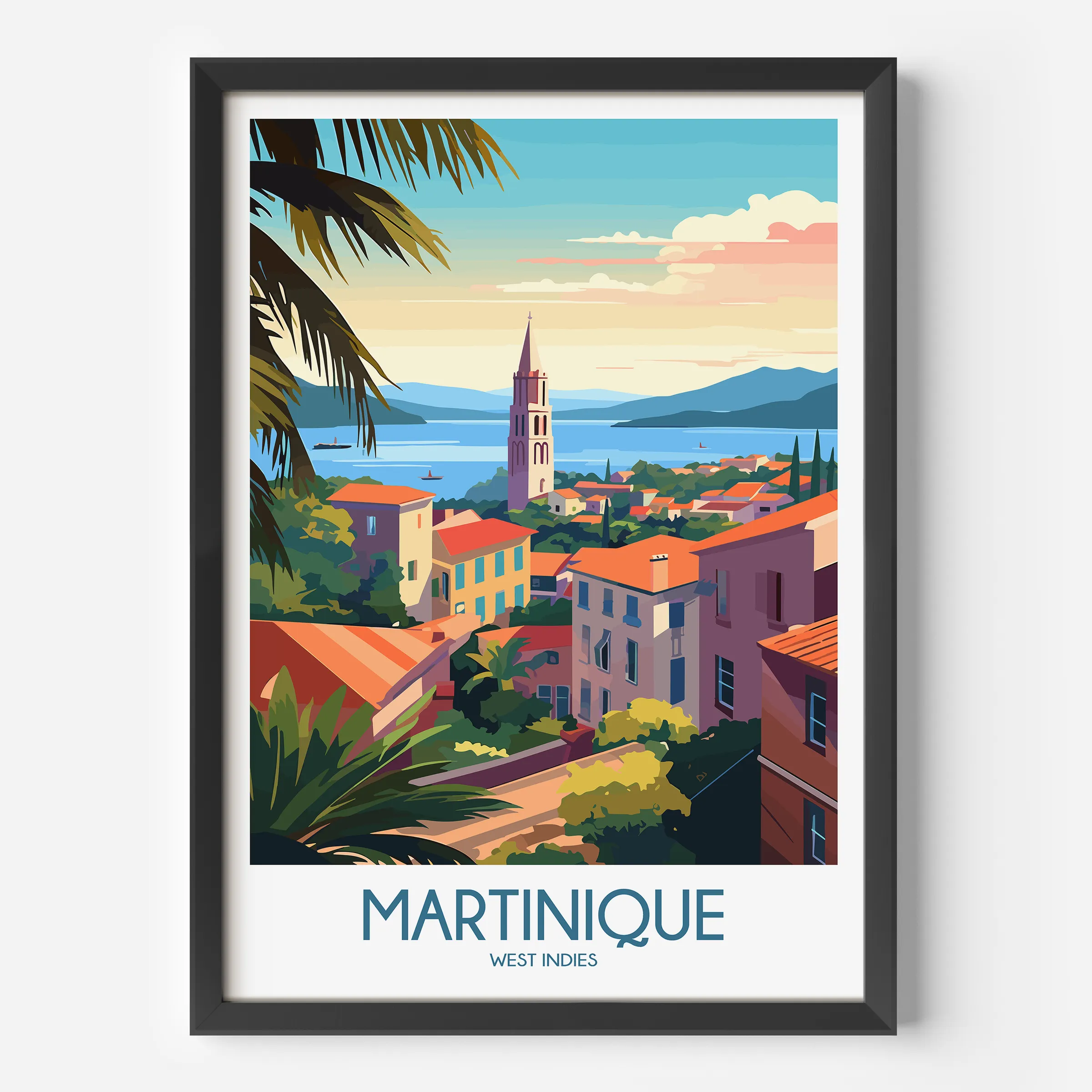 Martinique Travel Memory Gift