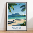 Mauritius Destination Art Gift