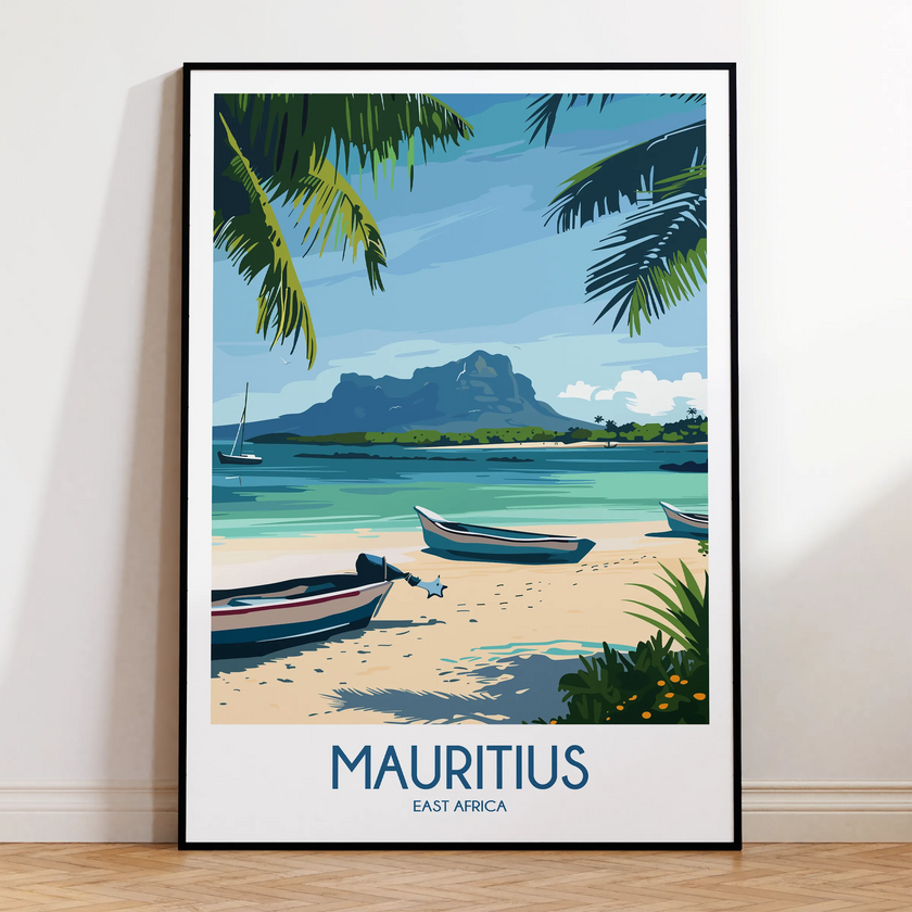 Mauritius Destination Art Gift