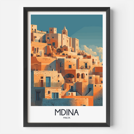 Mdina Destination Art Gift