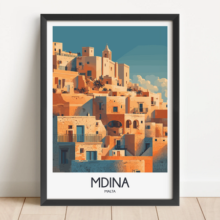Mdina Minimalist Wall Art
