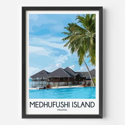Medhufushi Island Gallery Quality Print