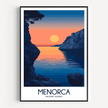 Menorca Destination Art Gift