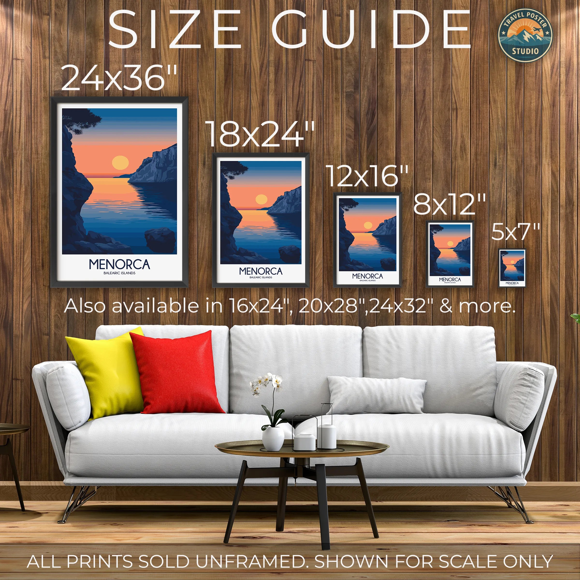 Menorca Souvenir Poster Print