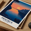 Menorca Vintage Style Print