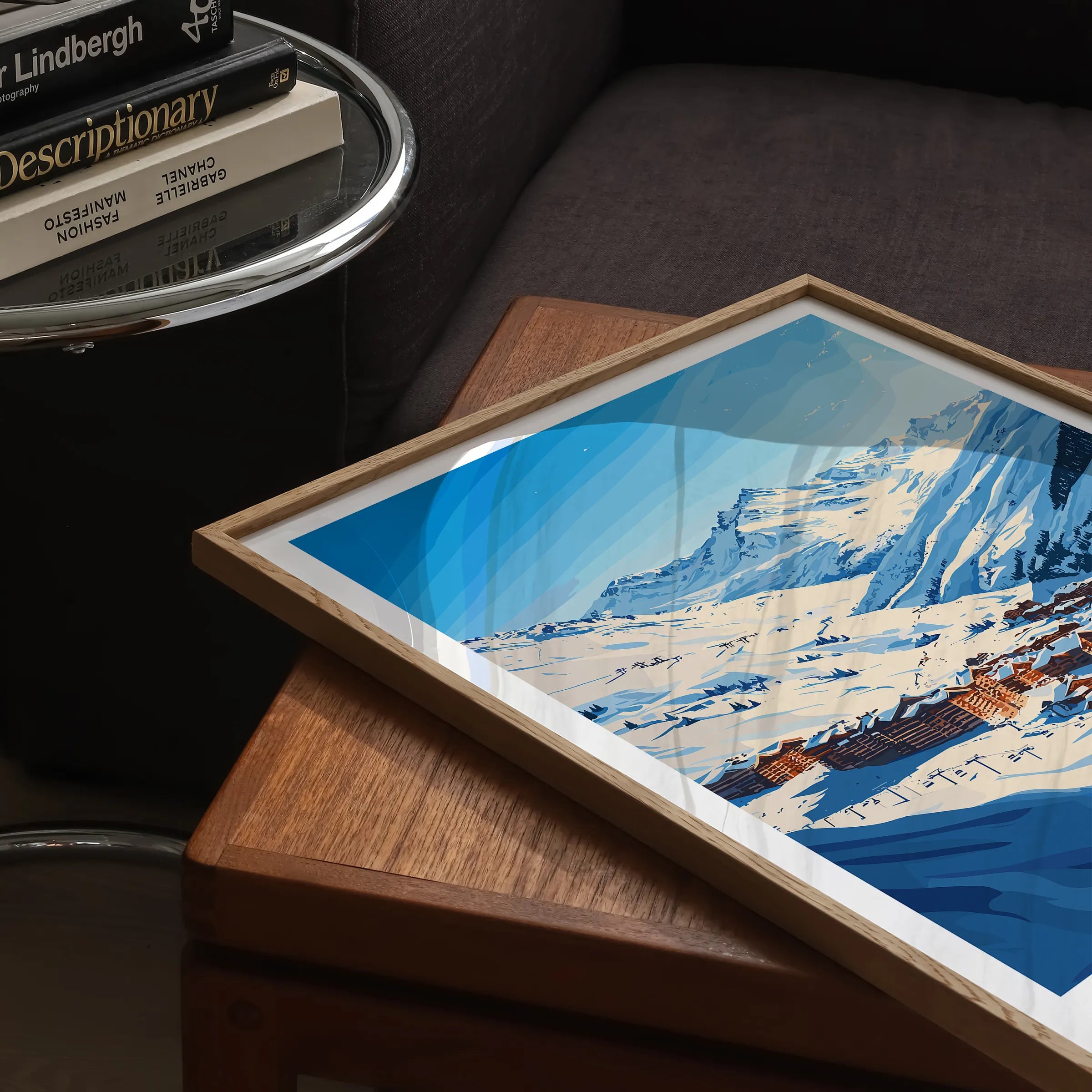 Meribel Destination Art Gift