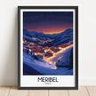 Meribel Destination Art Gift