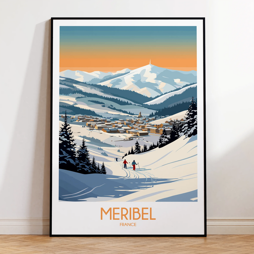 Meribel Minimalist Wall Art