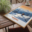 Meribel Modern Travel Poster