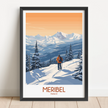 Meribel Scenic Landscape Art