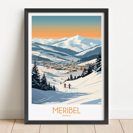 Meribel Scenic Landscape Art