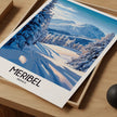 Meribel Souvenir Poster Print