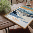 Meribel Souvenir Poster Print