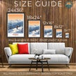 Meribel Souvenir Poster Print