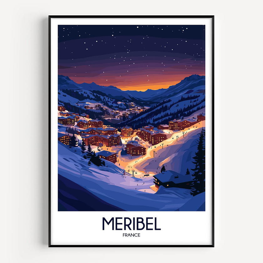 Meribel Travel Memory Gift