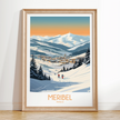 Meribel Vintage Style Print