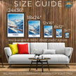 Meribel Vintage Style Print