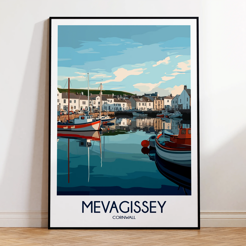 Mevagissey Destination Art Gift
