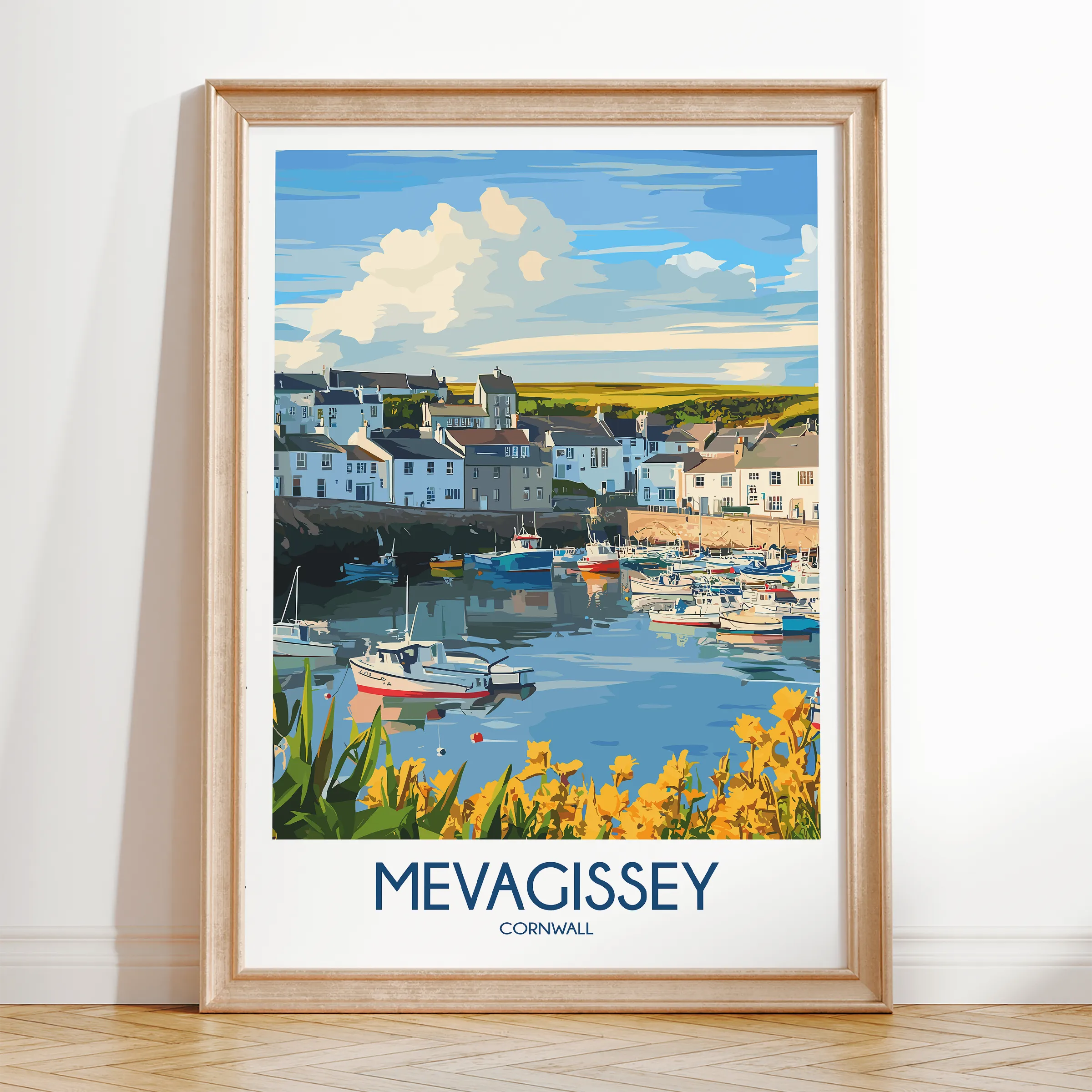Mevagissey Gallery Quality Print