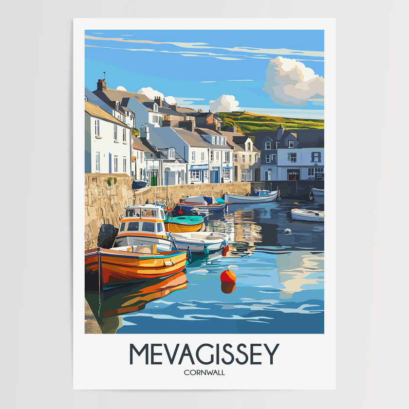 Mevagissey Gallery Quality Print