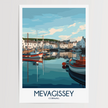 Mevagissey Scenic Landscape Art