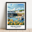 Mevagissey Scenic Landscape Art