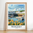 Mevagissey Souvenir Poster Print