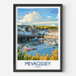 Mevagissey Souvenir Poster Print