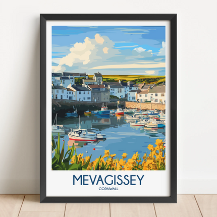 Mevagissey Travel Memory Gift