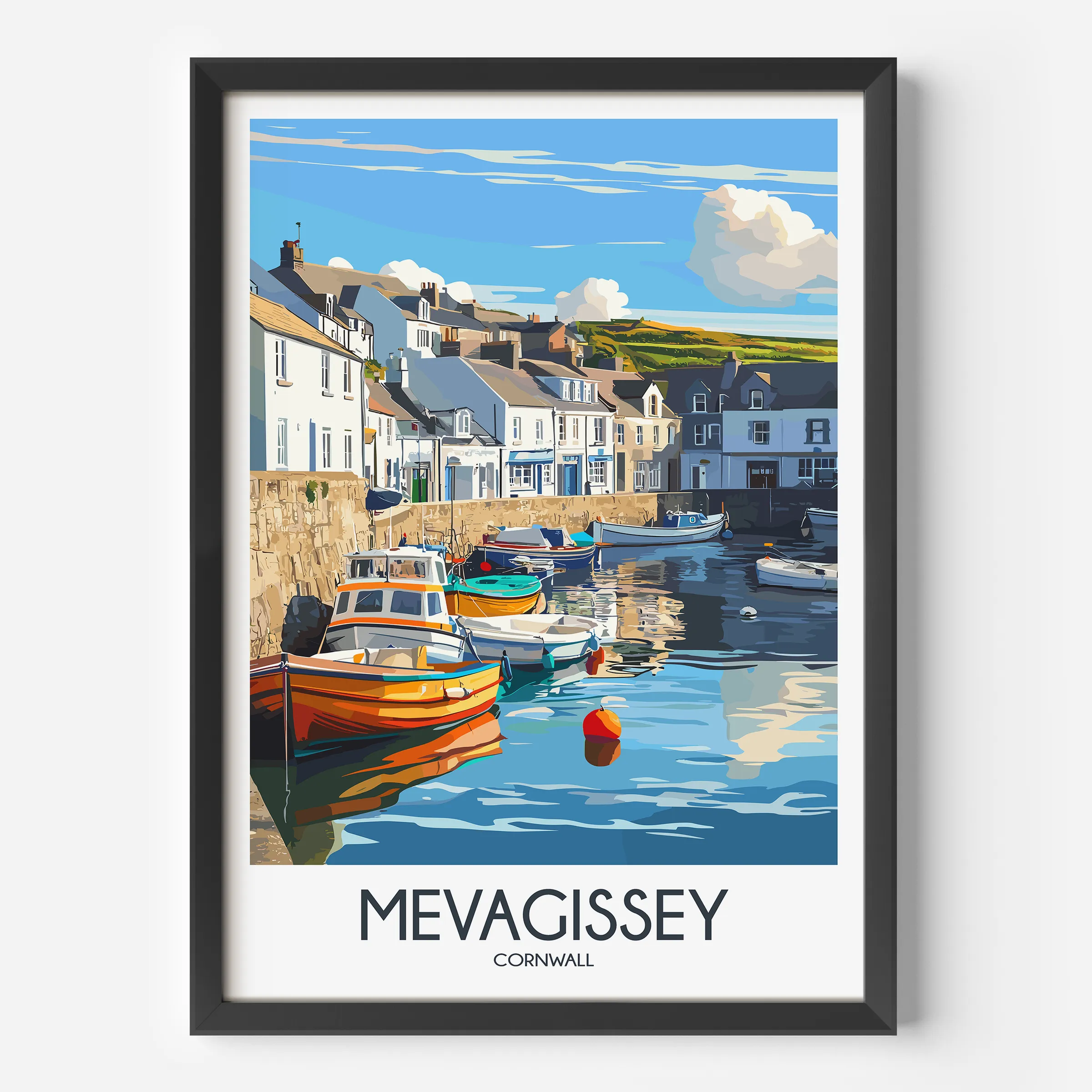 Mevagissey Travel Memory Gift