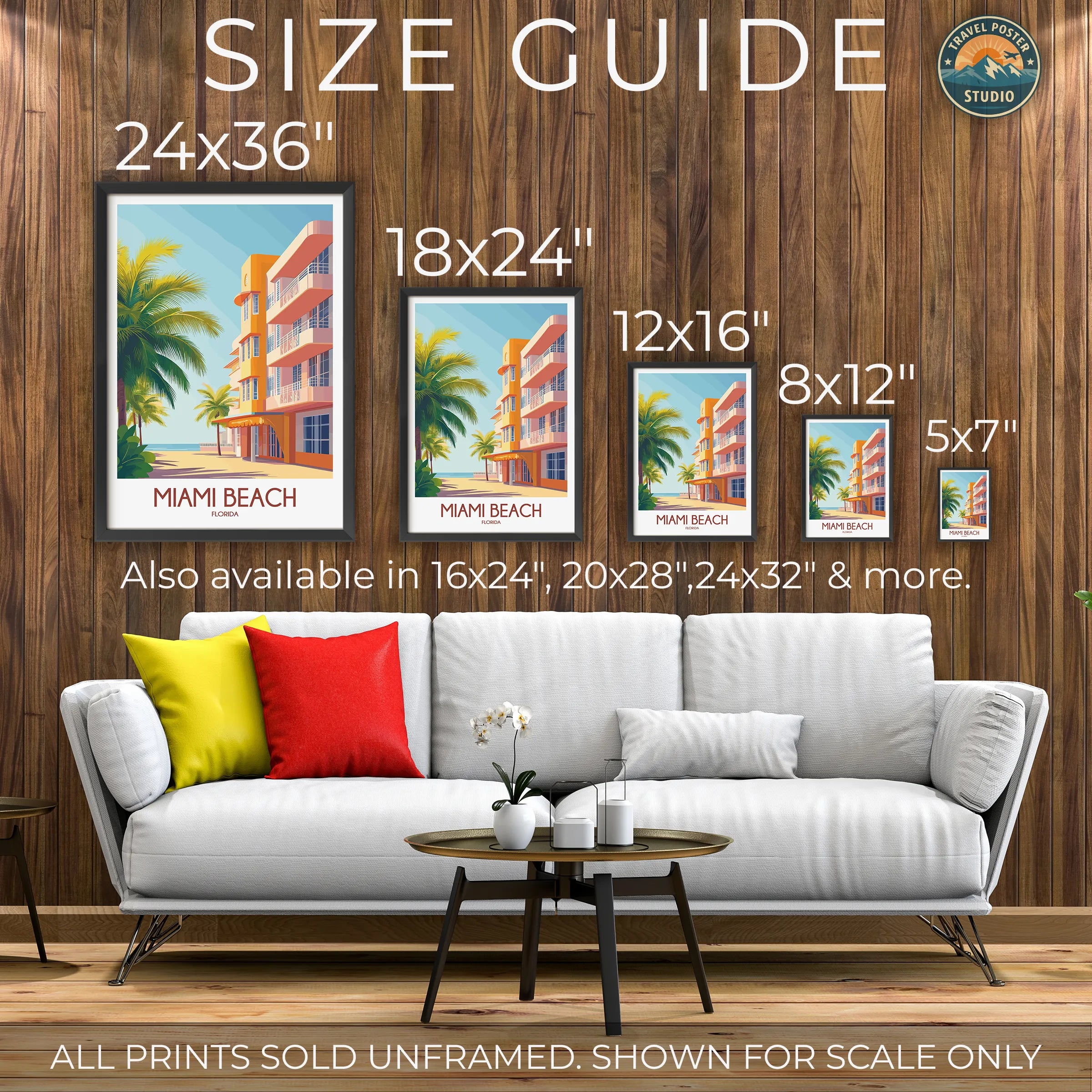 Miami Beach Destination Art Gift
