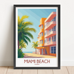 Miami Beach Home Office Decor