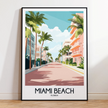 Miami Beach Home Office Decor