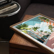 Miami Beach Modern Travel Poster