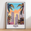 Miami Gallery Quality Print