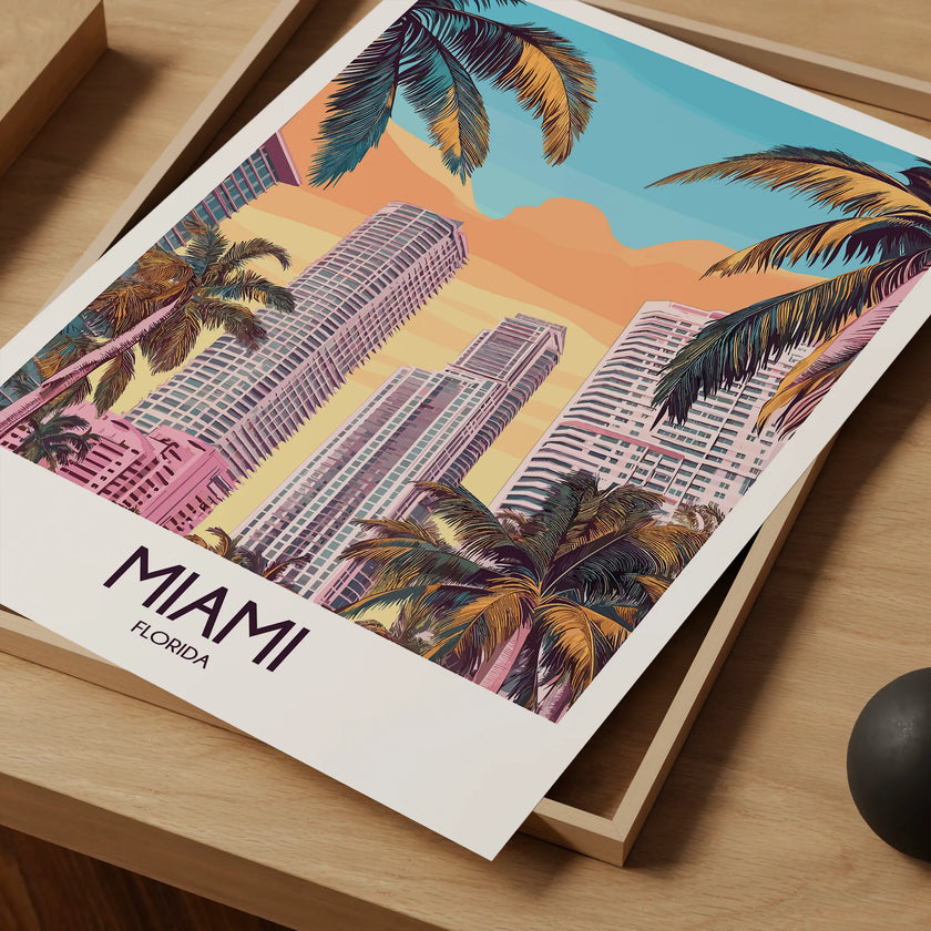 Miami Travel Memory Gift