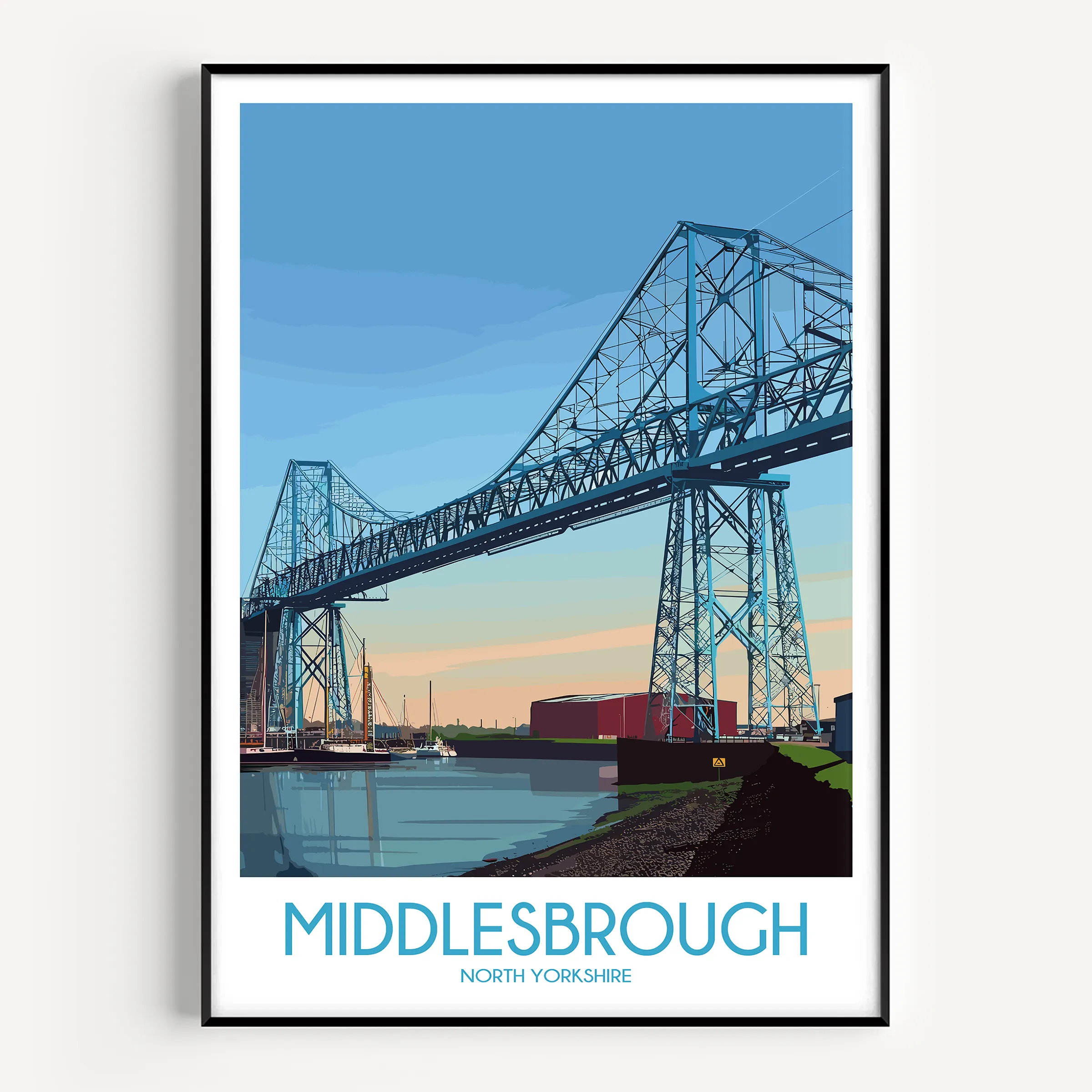 Middlesbrough Destination Art Gift
