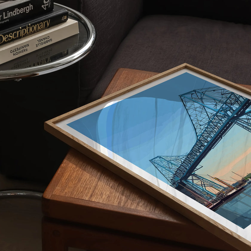 Middlesbrough Retro Travel Illustration