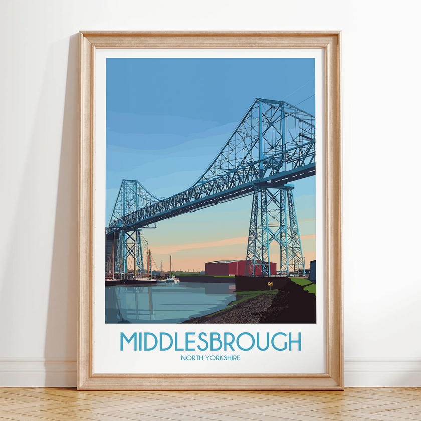 Middlesbrough Souvenir Poster Print