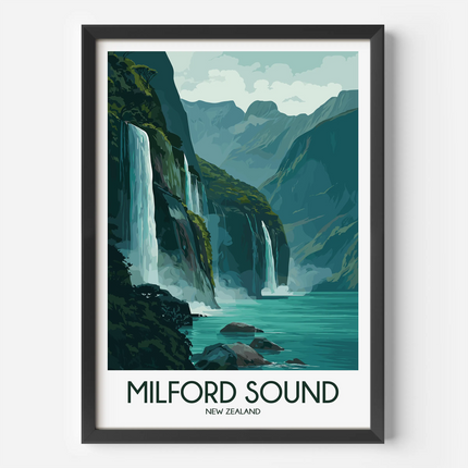 Milford Sound Home Office Decor