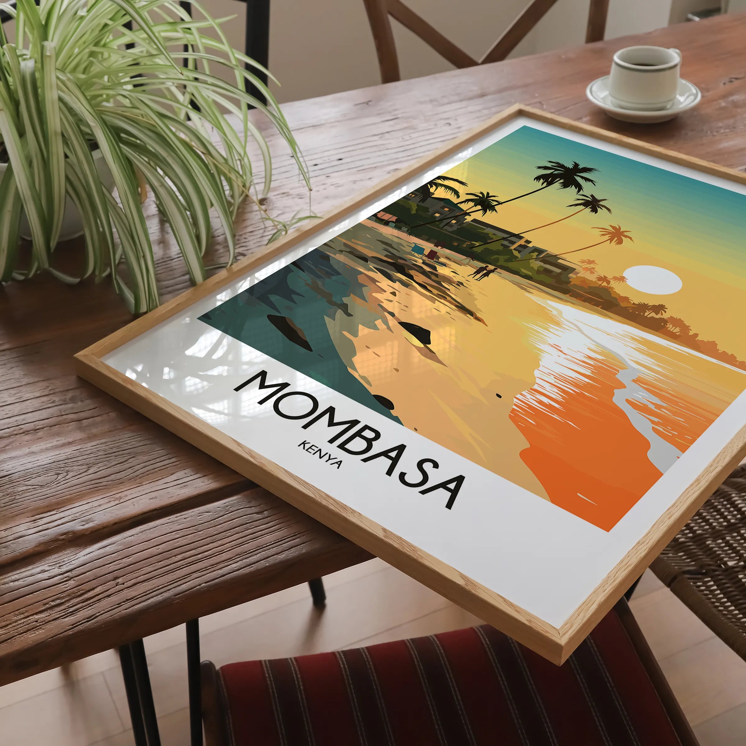 Mombasa Destination Art Gift