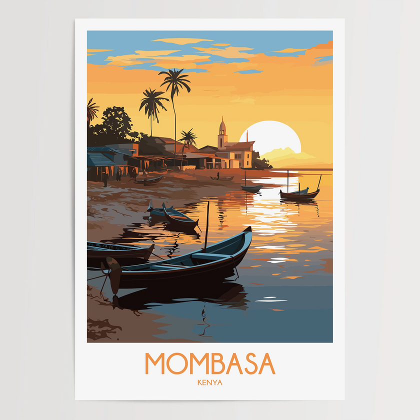 Mombasa Gallery Quality Print