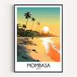 Mombasa Souvenir Poster Print