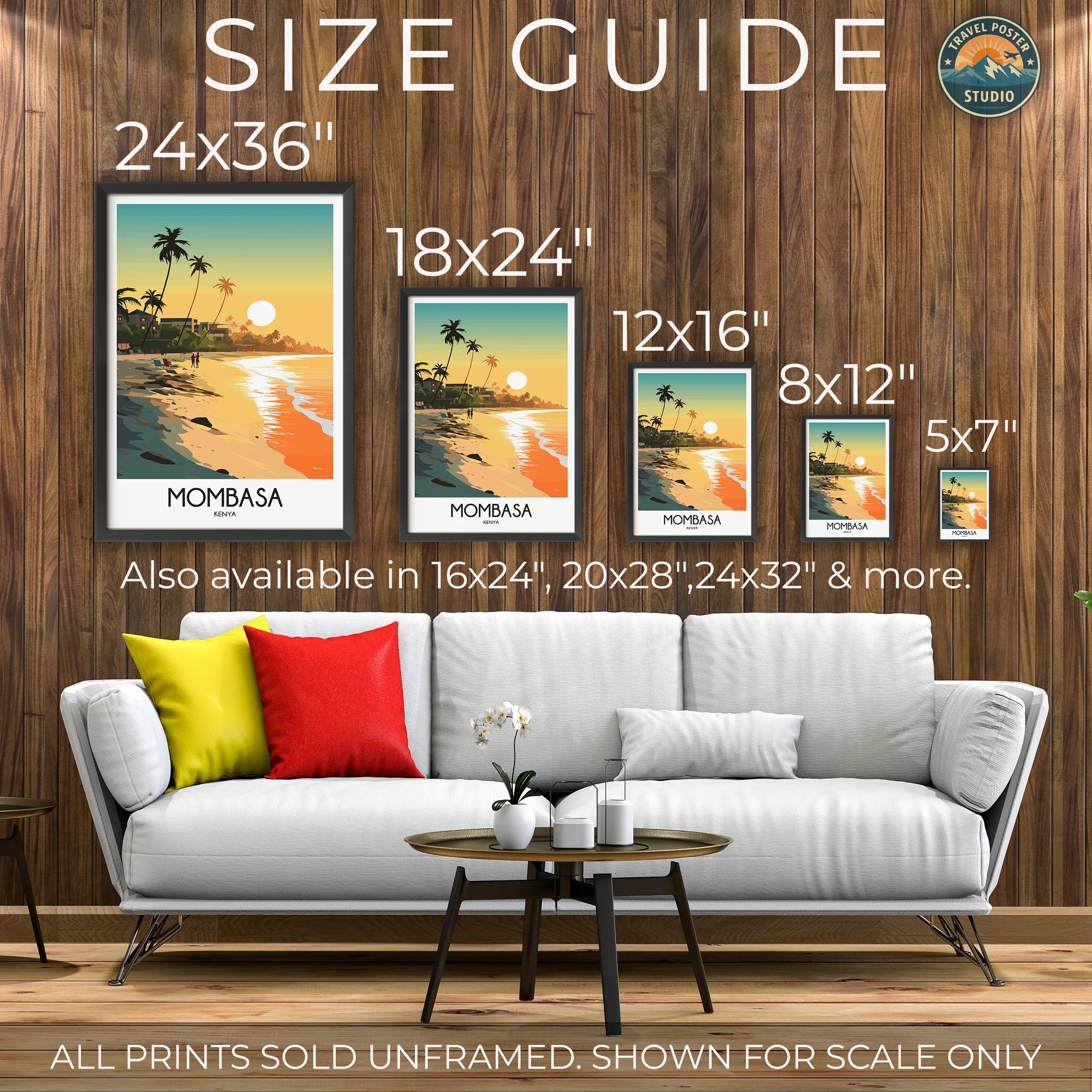 Mombasa Travel Memory Gift