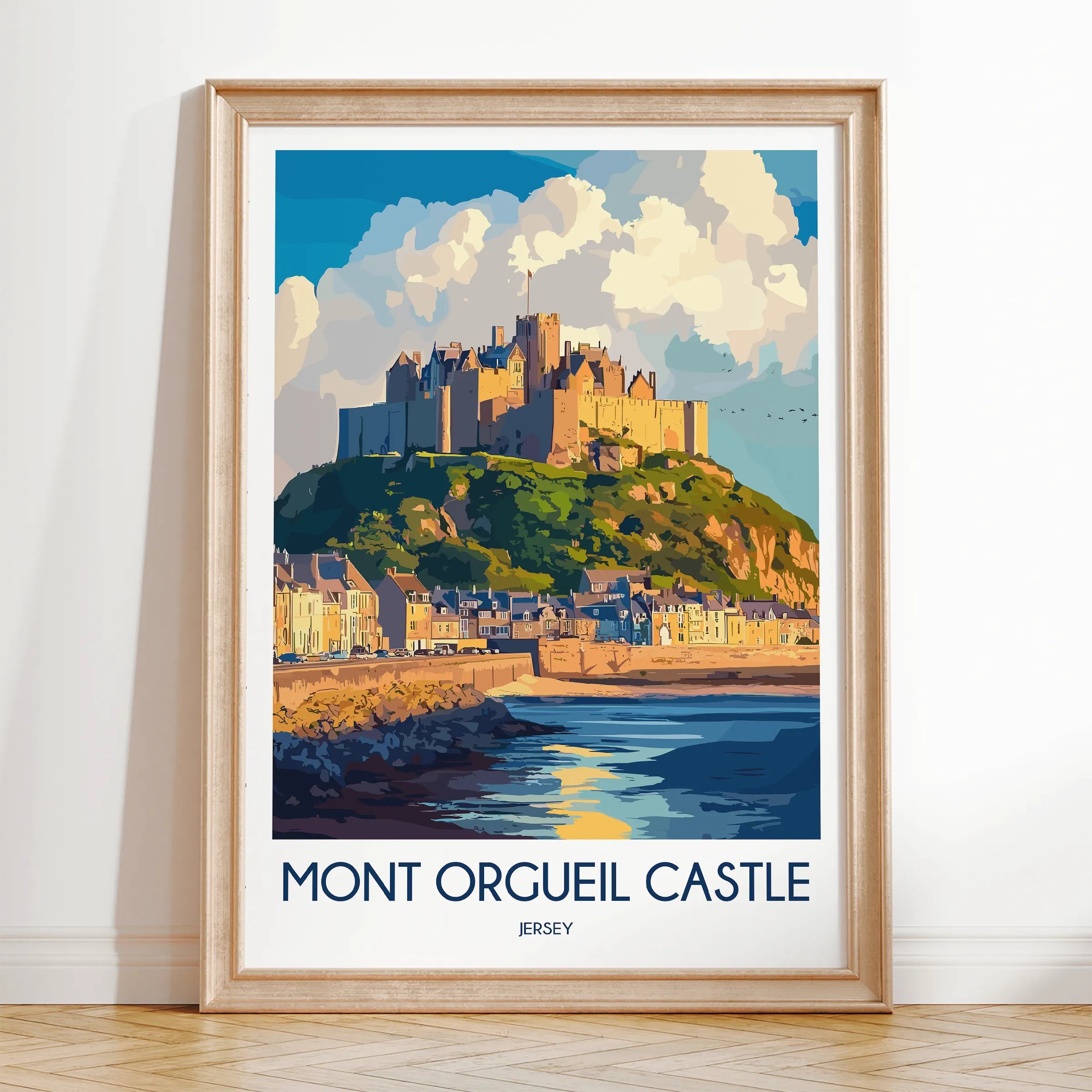 Mont Orgueil Castle Gallery Quality Print