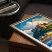 Mont Orgueil Castle Scenic Landscape Art